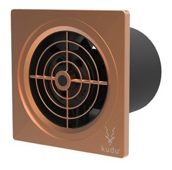 Imagen 2 de 9 de Extractor Para Cocina Baño Kudu 4 100mm Cobre