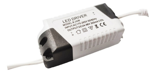 Transformador Led 8-24w Dc 24-96v 300ma - Driver De Luz