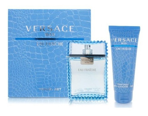 Set De Regalo Versace Eau Fraiche Para Hombre Eau De Toilett