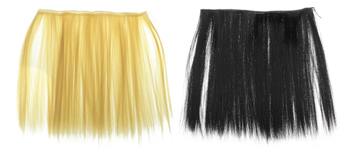2 Piezas De Pelucas De Pelo Suelto Diy Para Muñecas Para
