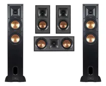 Comprar Klipsch Reference 5.0 Sistema De Cine En Casa Paquete Con 2 Altavoces R-26fa De Pie, Altavoz De Canal Central De Dos Vías R-25c, 2 Altavoces De Estantería R-41m
