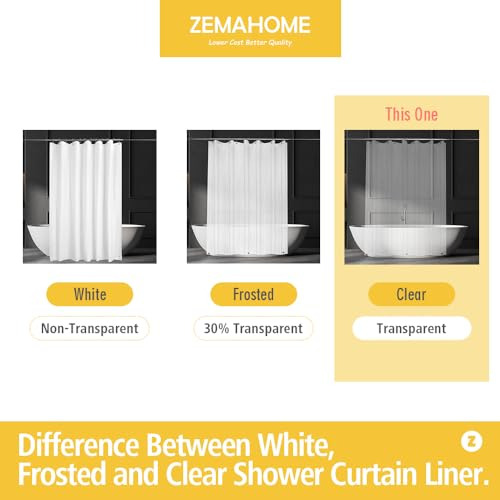 Zemahome Peva Revestimiento De Plastico Para Cortina De Duc