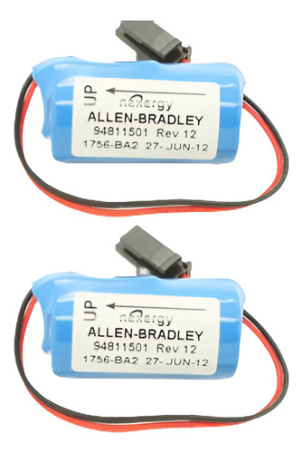 2pcs 3.0v Batería Del Plc De Allen Bradley B1 1745 1747-ba 1