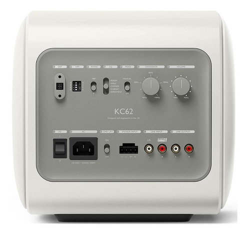 Subwoofer Activo Kef Kc62 Color Blanco