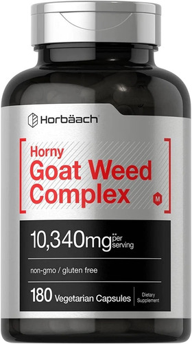 Horny Goat Weed Vigor Libido Energy Sexual Vitalidad 180caps