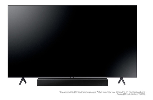 Imagen 7 de 12 de Barra de sonido Samsung HW-T400 negra 220V