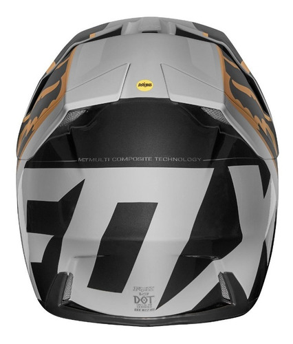 Imagen 4 de 5 de Casco Motocross Fox V3 Kila Mx #21765-006