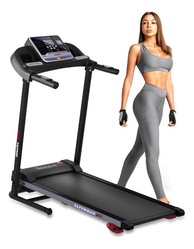 Serenelife Folding Treadmill Foldable Home Fitness Equipment