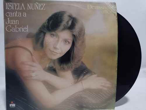 Disco Lp Estela Nuñez / Canta A Juan Gabriel 