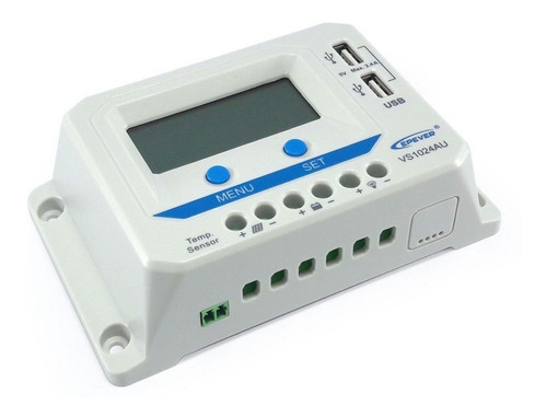 Controlador De Carga Pwm 10a 12/24v - Epever Vs1024au