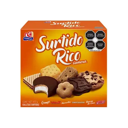 Galletas Gamesa Surtido Rico 872 G