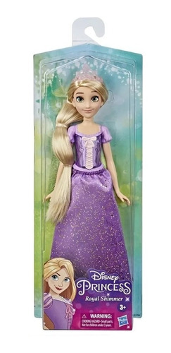 Muñeca Princesa Royal Shimmer- Rapunzel  -disney Hasbro 