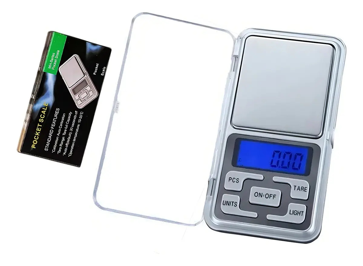 Balanza Digital Gramera Precisión 0.01-200g Gris Con Función Tara