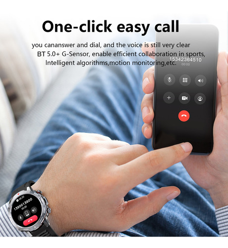 Reloj Inteligente Para Hombre Smartwatch Bluetooth