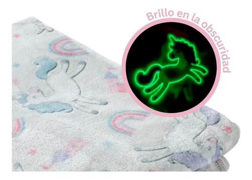 Pijama Para Bebe Fantasy Glow Brilla Oscuridad Unicornio