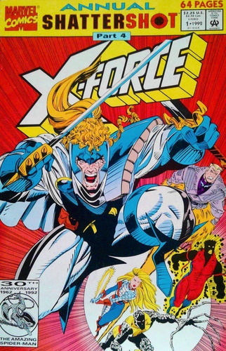 X Force Nro. 1 Revista Marvel Comics (1992)