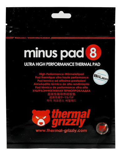 Thermal Grizzly Minus Pad 8 Thermal Pad 100x100x2.0mm