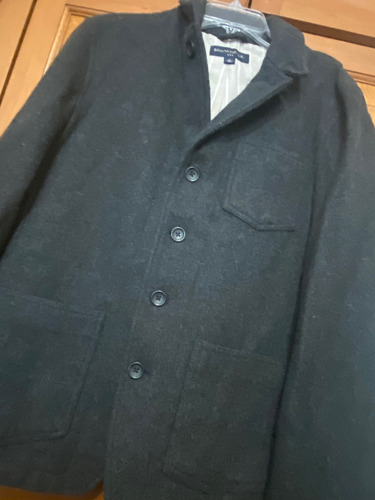 Abrigo Banana República Gris Oxford Talla M (Usado)