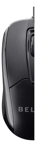 Mouse Optico Belkin Con Cable Usb Negro