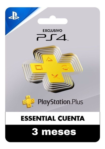 Playstation Plus Essential 3 Meses