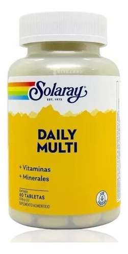 Daily Multi 60 Tabletas Solaray