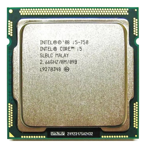 Procesador Intel Core I5 750 1ra G, 2,66ghz/8mb Socket 1156 (Usado)