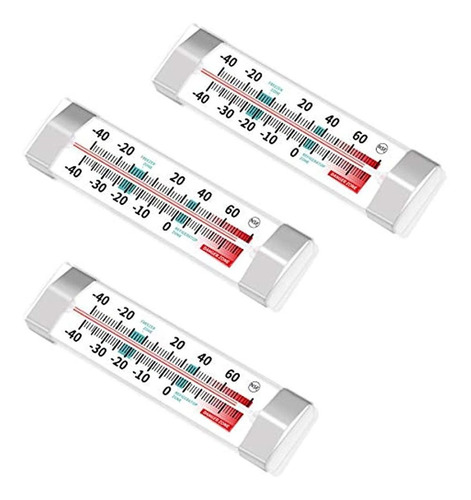 Paquete De 3 Termómetros Para Frigorífico Y Congelador