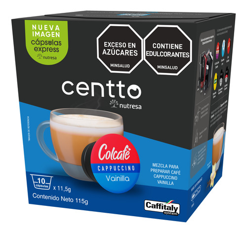 Cappuccino Colcafé Vainilla X 10 C - Unidad a $1682