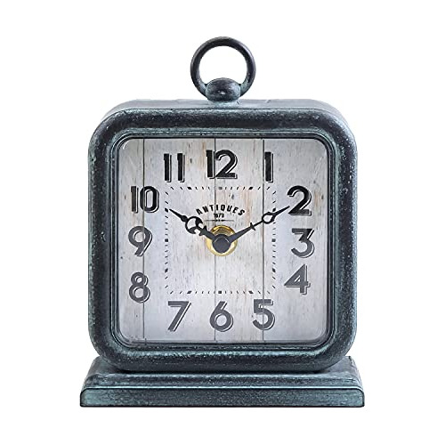 Reloj De Mesa Vintage, Reloj De Estantería Pilas Diseã...