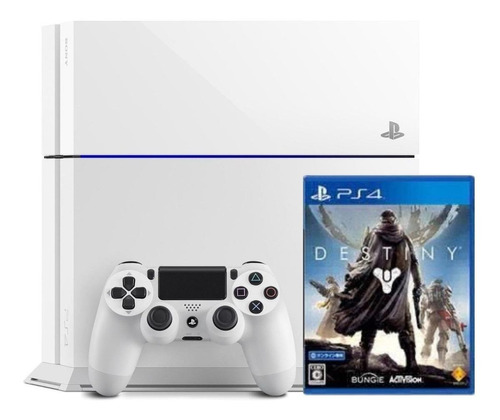 Sony PlayStation 4 500GB Destiny Bundle color  glacier white