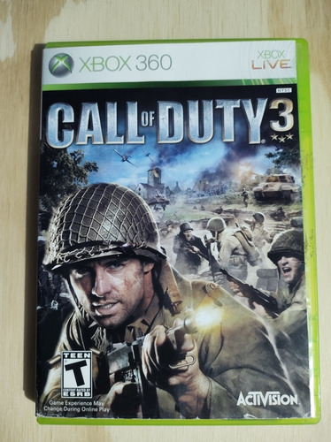 Call Of Duty 3 Xbox360 (Usado)
