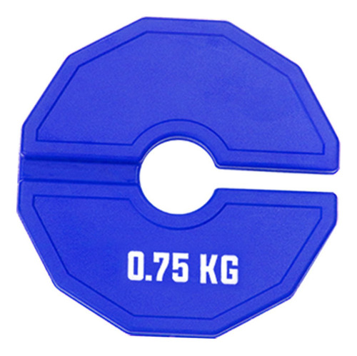 Pesas De Micos De Micro Placa De Gimnasio 0,75 Kg Azul