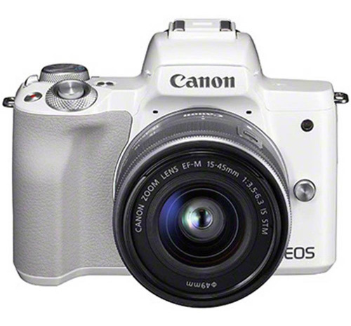 Camara Canon Eos M50 15-45mm 24 Megapixeles 4k F/3.5-6.3