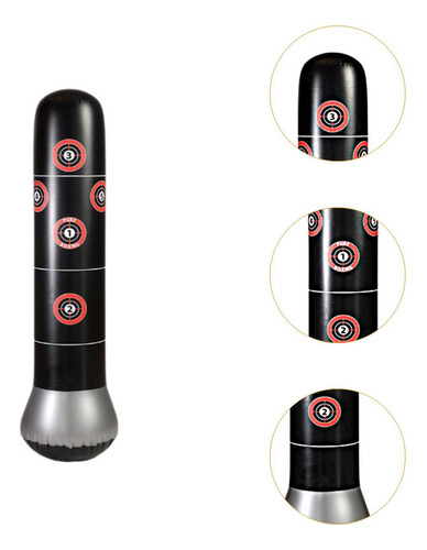 Fs Bolso De Boxeo Inflable Para Niños Entrenando Pateando