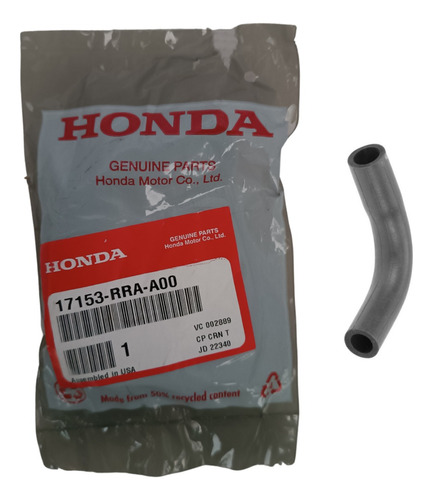 Manguera De Admisión Honda  Crv 2007-09
