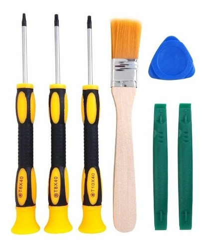 Set Kit Reparacion Celulares Torx Tamper Pua Desarme Espatu#