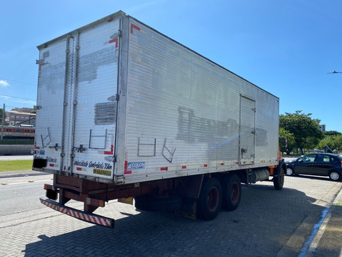 Imagem 5 de 15 de Mb 1113 Truck Baú Turbinado Único Dono Freio A Ar Direção