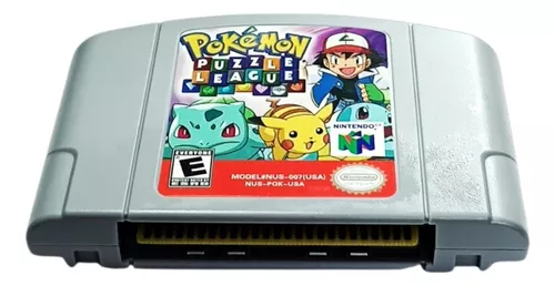 Pokémon Puzzle League é o próximo de jogo do N64 a chegar ao