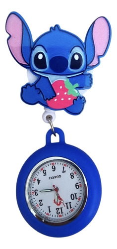 Reloj De Enfermera Stitch Fresa