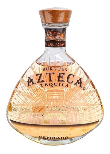 Tequila Orgánico Burgues Azteca Reposado 750 Ml