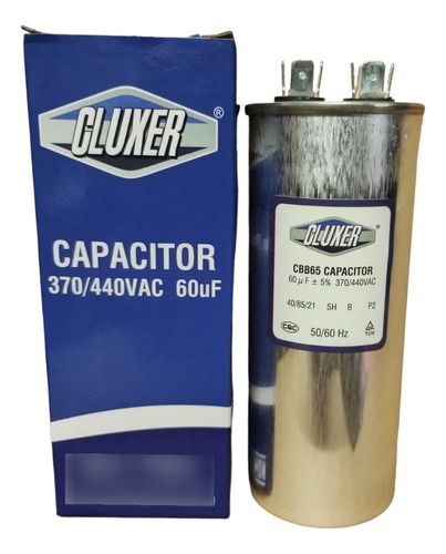 Capacitor 60 Mf / 370-450v Mini Split Todas Las  Marcas