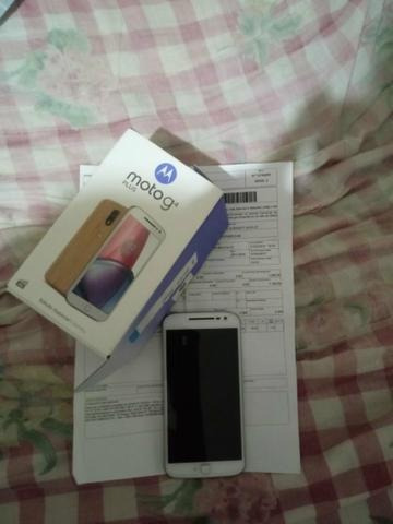 Moto G4 Plus Bambu 32 Gb Garantia De 9 Meses Conpleto Na Cx,
