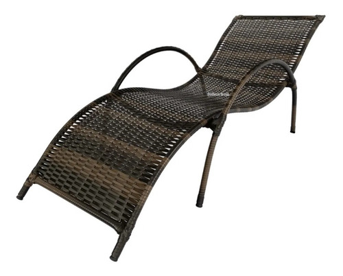 Kit 2 Espreguiçadeiras Piscina Fibra Sintética Copacabana Uv