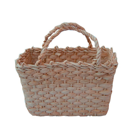 Bolsa De Palha Praia Ou Feira Fechada N1 26x10x19