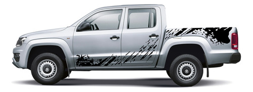 Amarok, Adhesivo Fango, Barro, Manchas Completo - Sticker