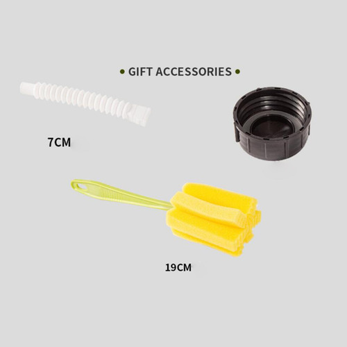 10l Water Bucket Portable Camping Water Container With Tap,