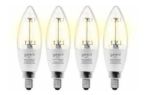 Focos Led - Geeni Lux Edison B11 Filamento Wifi Led Bombilla