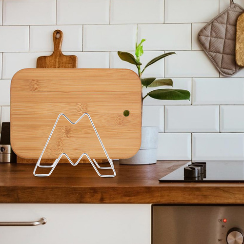 Soporte De Acero Inoxidable Para Tablas De Cortar De Cocina