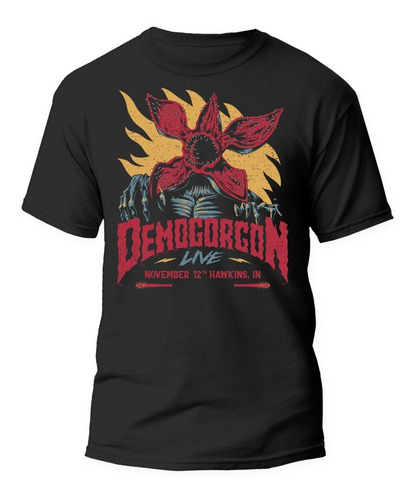 Playera Stranger Things Demogorgon  Con Regalo
