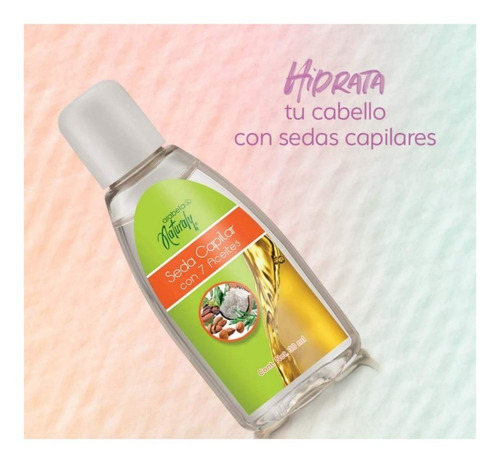 Seda Capilar Restauradora Aceite Ricino Y Argan Naturaly